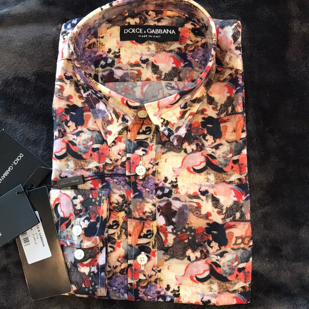 Dolce & Gabbana Mens Dress Shirt size L